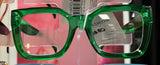 Fashion Glasses ( mint green)