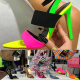 Nightlife Neon Heel