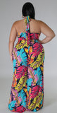 Tropical jumpsuit (Curvy)