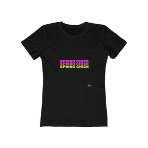 Spring Chick-Women's The Boyfriend Tee