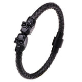 Double Skull Bracelet