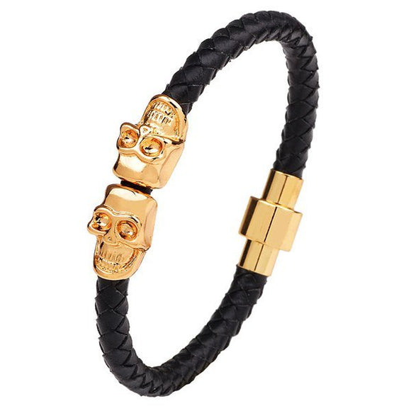 Double Skull Bracelet