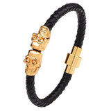 Double Skull Bracelet
