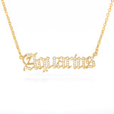 Zodiac Necklace Stainless Steel Gold 14 Inch (Gold, Rose Gold and Silver)