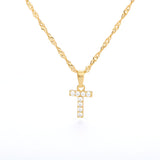 Tiny A-Z Initial Letter Necklace
