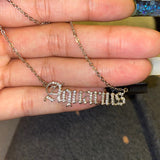 Zodiac Necklace Stainless Steel Gold 14 Inch (Gold, Rose Gold and Silver)