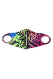 Graffiti Waist Bag/Matching Face Mask