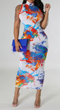 Paint Dress (S-XL)