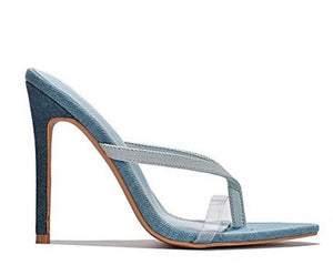 Denim Heel
