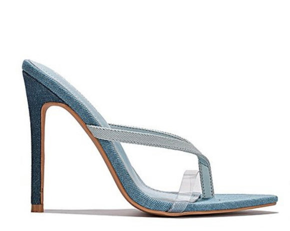 Denim Heel
