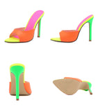 Neon High Heels