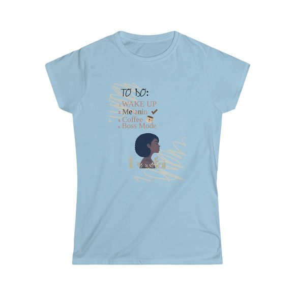 To Do List Soft T-Shirt