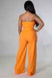 Sherbet Jumpsuit (Orange)