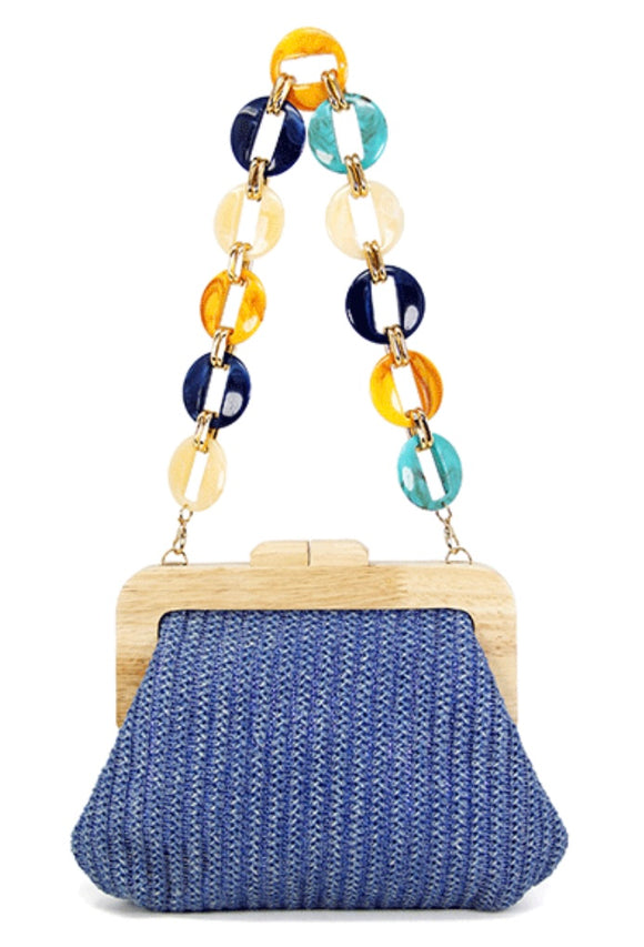 Spring Clutch (Blue)