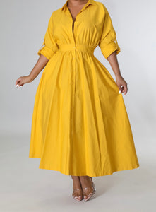 Spring Fling Dress (yellow)