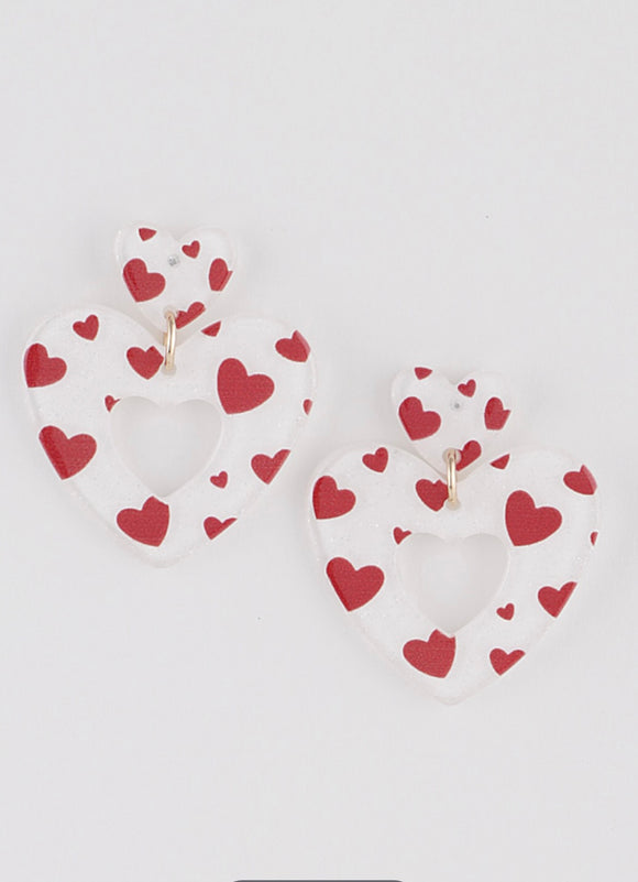 Valentine Heart Earrings