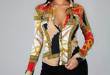 Gold Chain Blouse