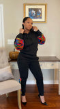 Fur Sweatpants and Hoodie