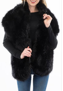Black Stole Shawl Scarf