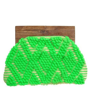 Neon Green Clutch