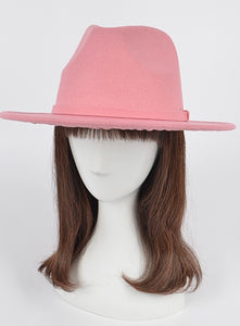 Pink Fedora Hat