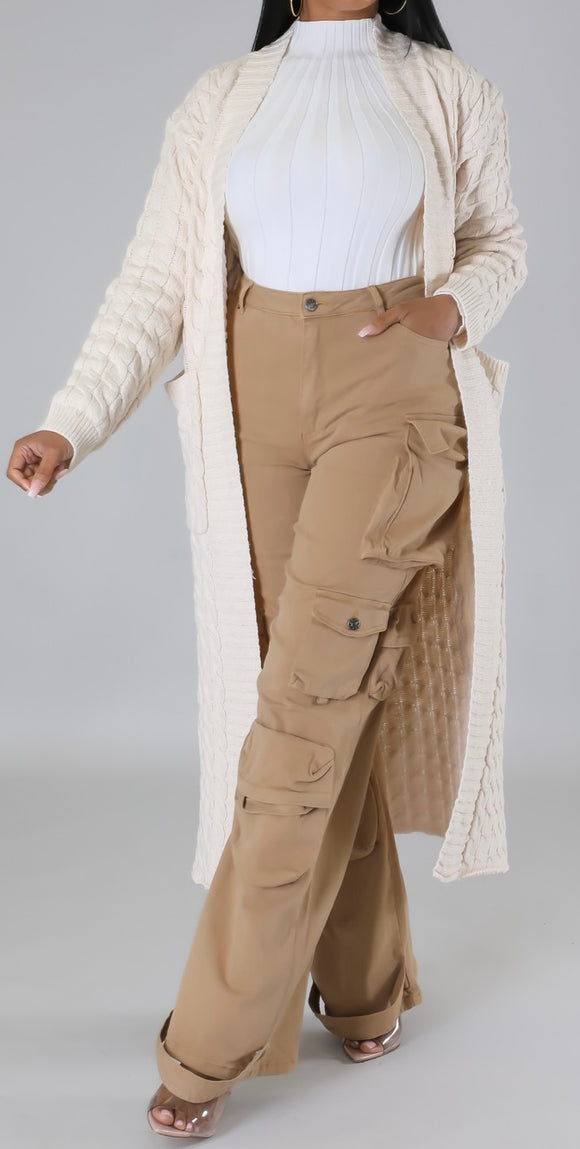 Cream Cardigan