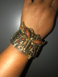 Bronze Butterfly Bracelet