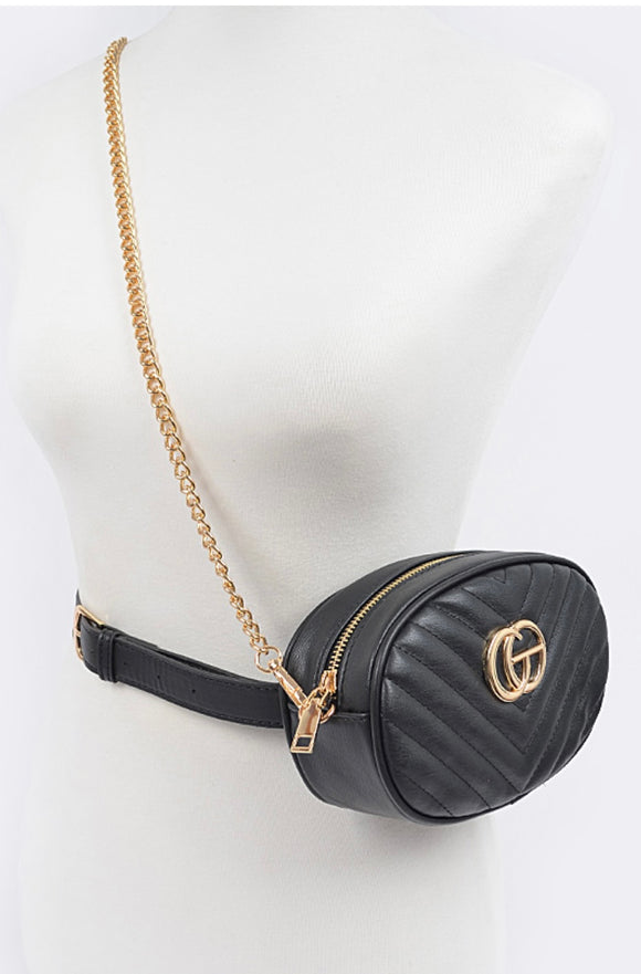 Black Fashion Belt