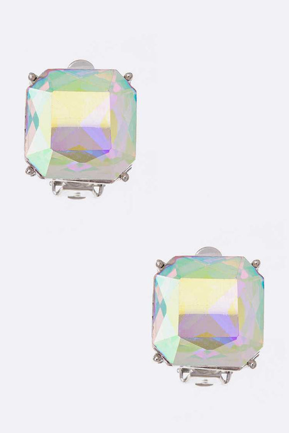 Crystal Clip-on earrings