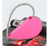 Hot Pink Heart Clutch