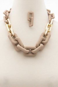 Square up Necklace set