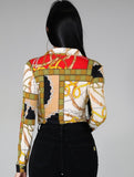 Gold Chain Blouse