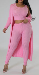3 piece pink