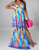 Tropical Maxi Dress