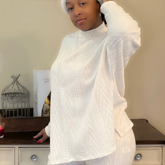 Ivory 2 piece -Top only-XL