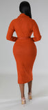 Pumpkin Sweater Dress