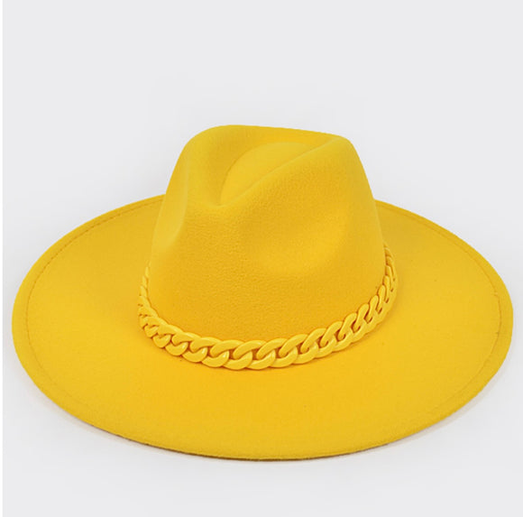 Easter Yellow Fedora