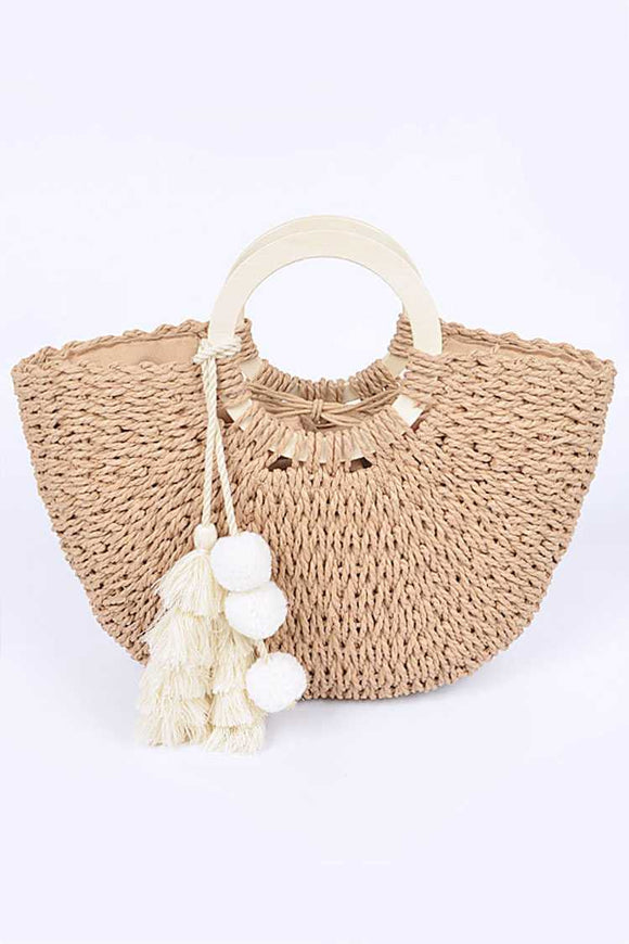 Life’s a Beach Straw Bag