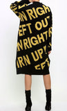 Word up Sweater dress