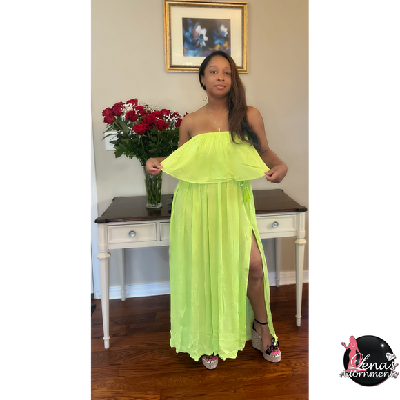 Neon Lime Dress