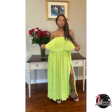Neon Lime Dress