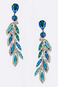 Blue Drop Earrings