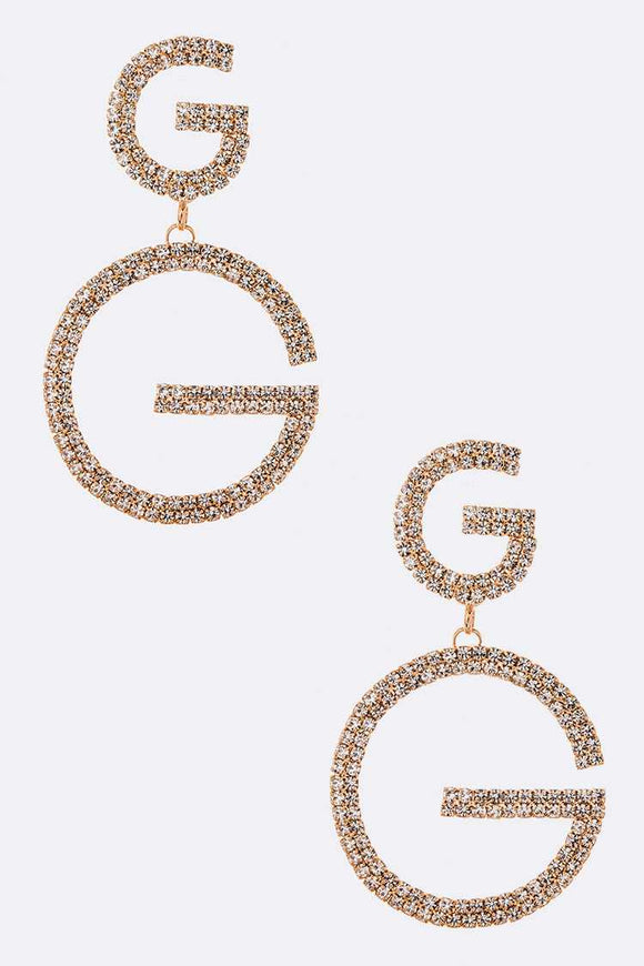G Earrings (Gold)
