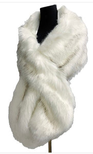 White Stole Shawl Scarf