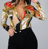 Gold Chain Blouse