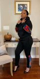 Fur Sweatpants and Hoodie