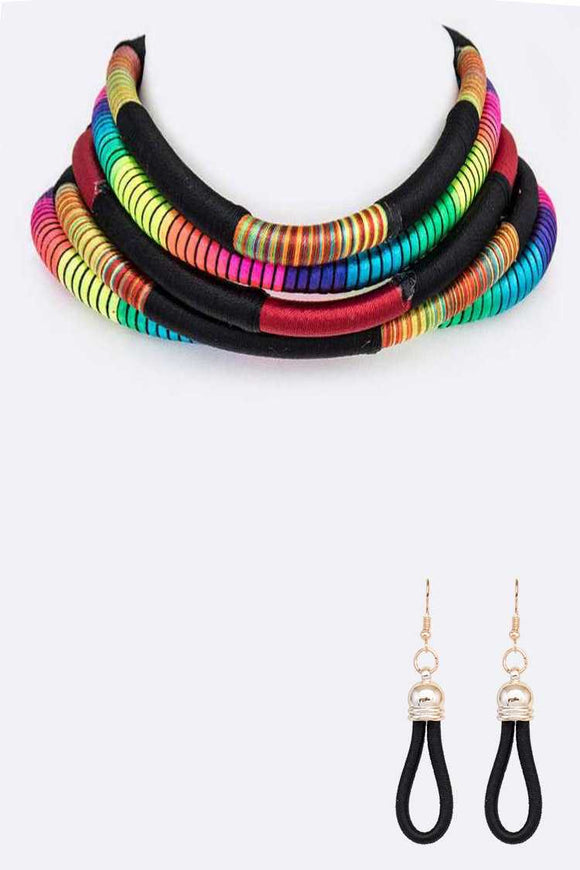 Black Choker (colorful)