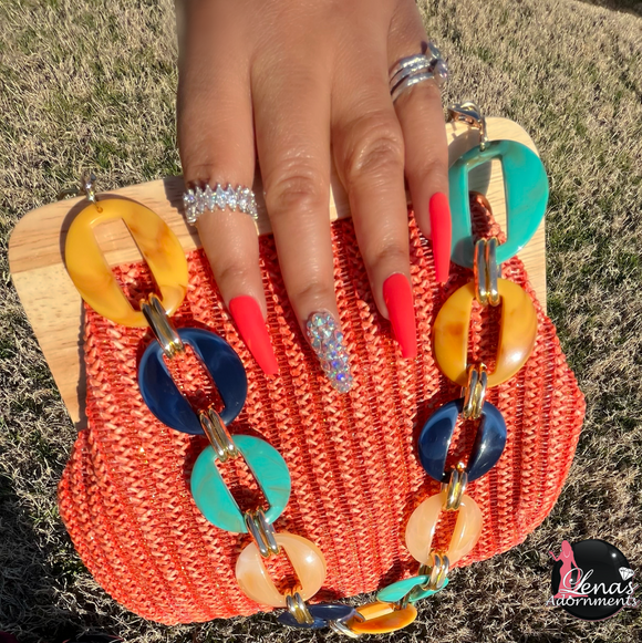 Spring Clutch (Coral)
