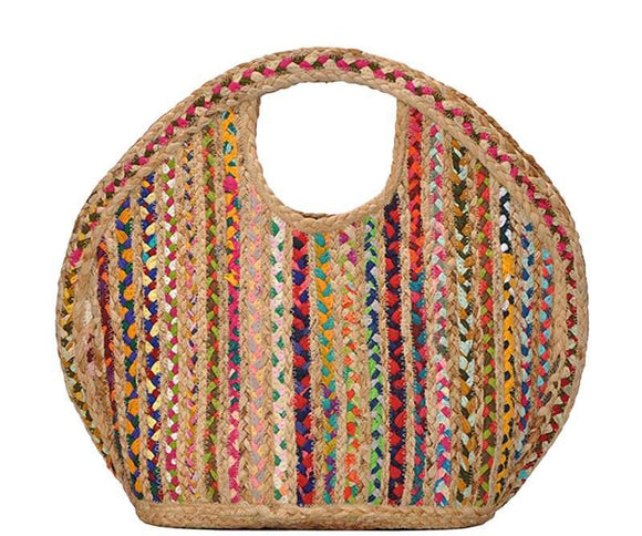 Bohemian Straw Bag