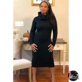 Sweater Dress Black